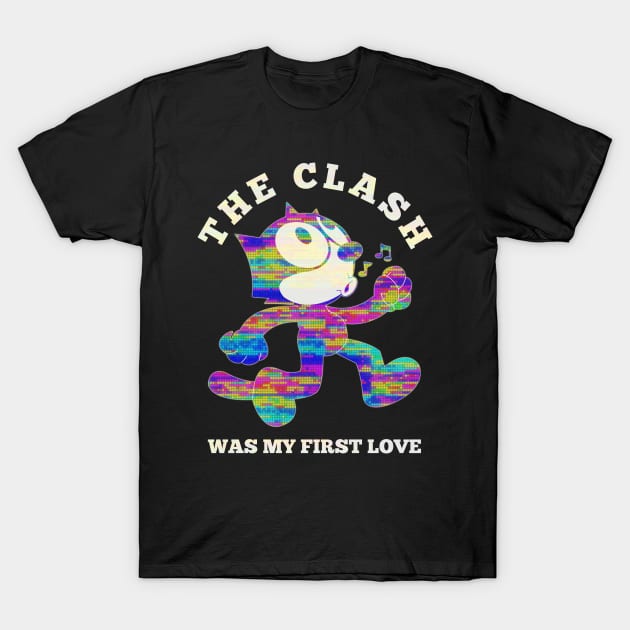 the clash felix glitch T-Shirt by reraohcrot